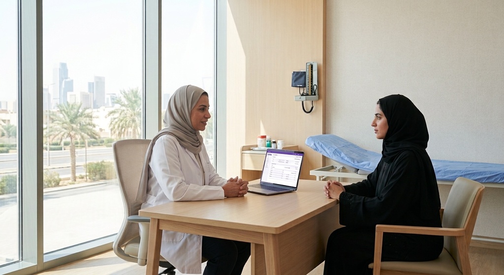 A consultation room